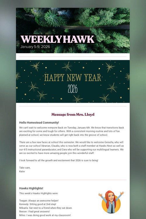 WEEKLY HAWK