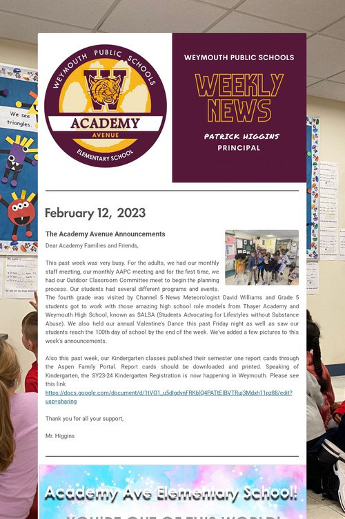 Academy Avenue Elementary School