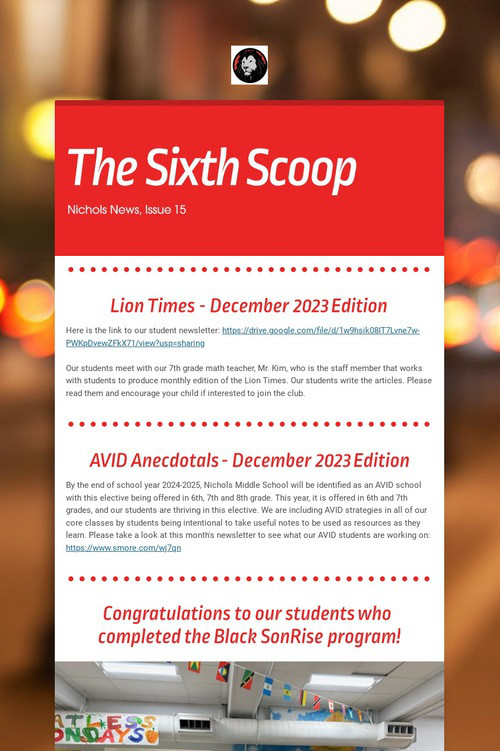 The Sixth Scoop