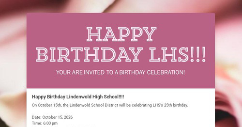 HAPPY BIRTHDAY LHS!!!