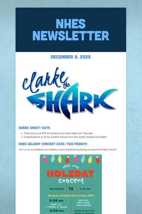 NHES Newsletter