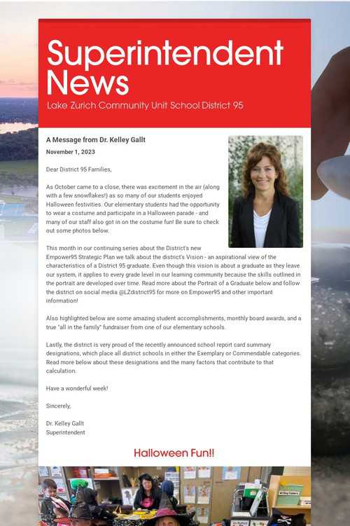Superintendent News