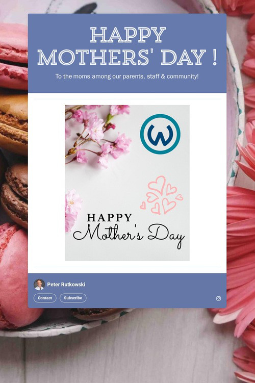 Happy Mothers' Day !