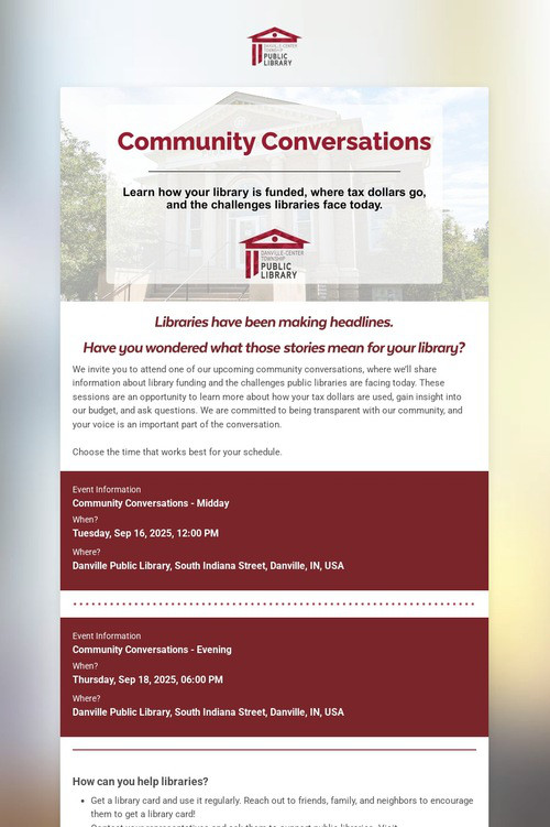 Community Conversations