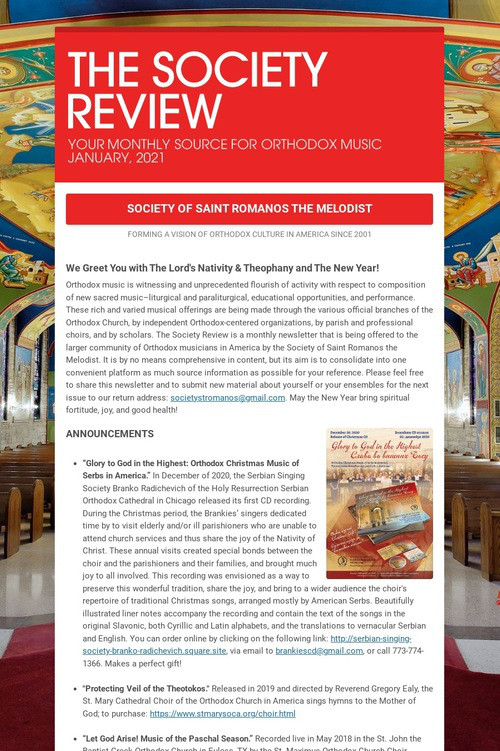 THE SOCIETY REVIEW