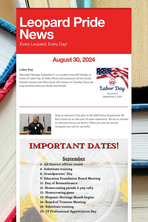 Leopard Pride News