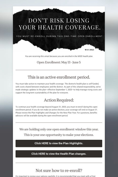 Open Enrollment