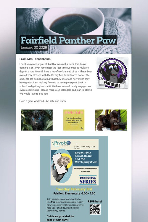 Fairfield Panther Paw