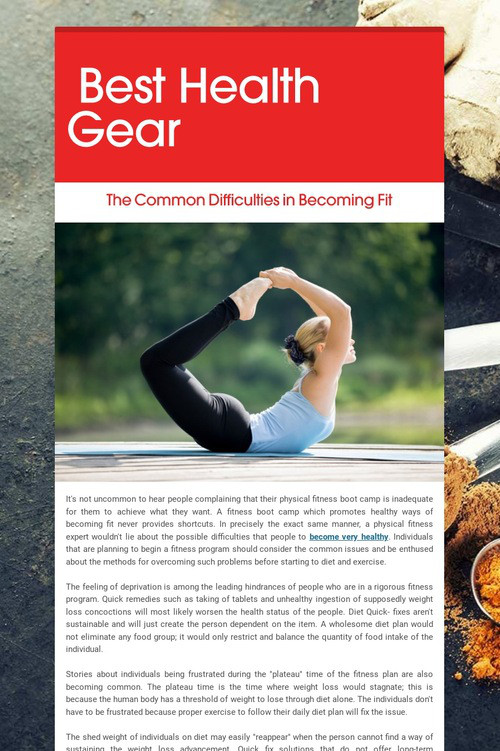 Best Health Gear