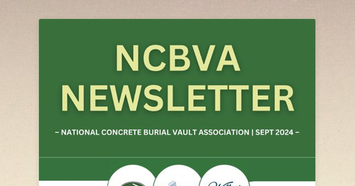 NCBVA Newsletter