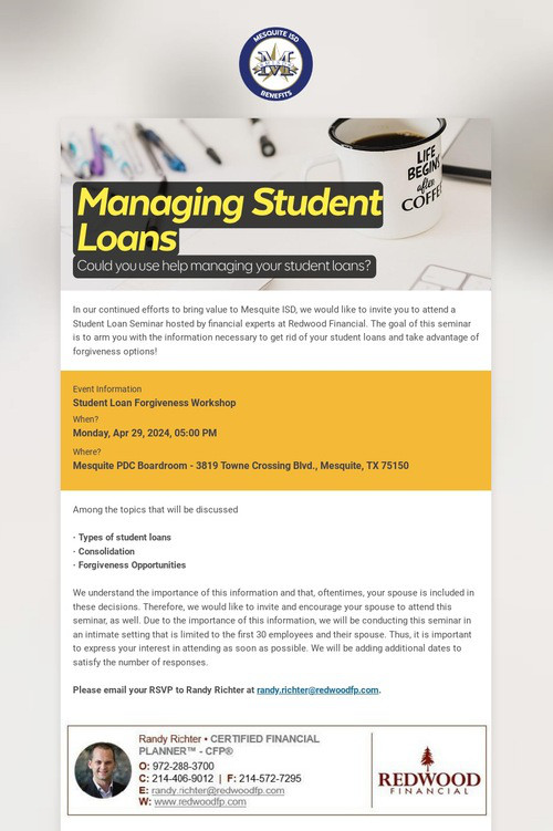 Managing Student Loans