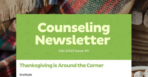 Counseling Newsletter