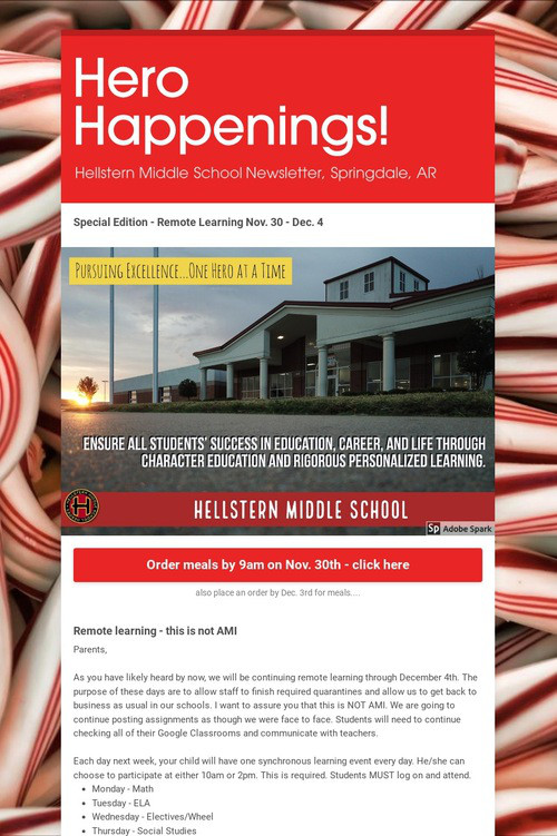 Hero Happenings!