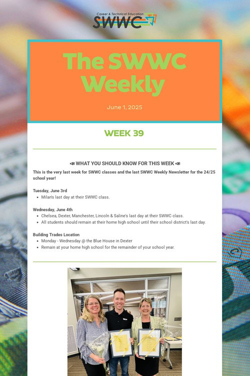 The SWWC Weekly