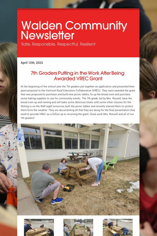 Walden Community Newsletter