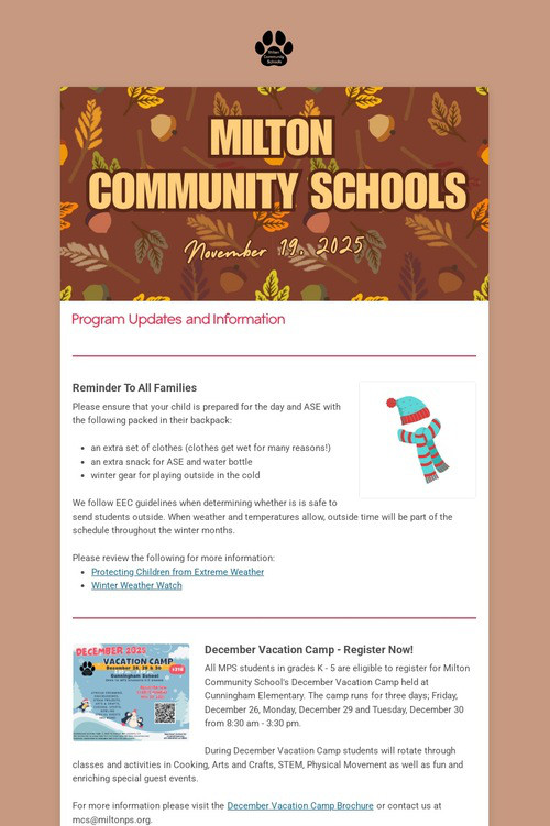 Milton Community Schools
