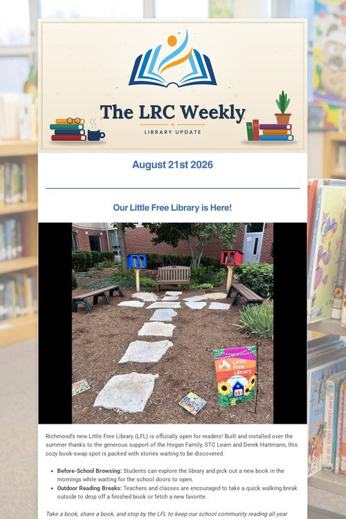 LRC Weekly Update