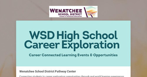 Career Connected Learning Program