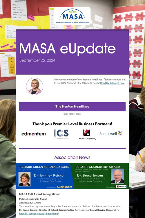 MASA eUpdate