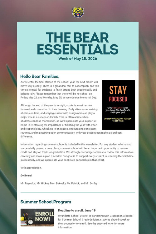 THE BEAR ESSENTIALS