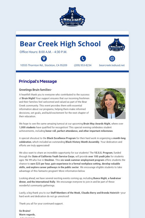 02/23/2025 BCHS Weekly Newsletter