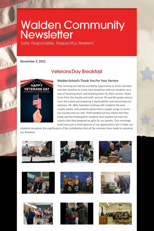 Walden Community Newsletter
