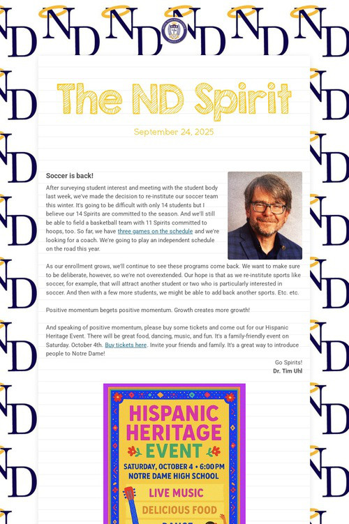 The ND Spirit