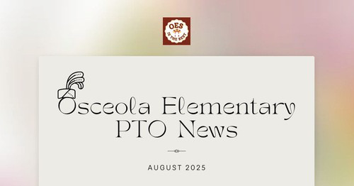 🌊OES PTO Newsletter 🐬