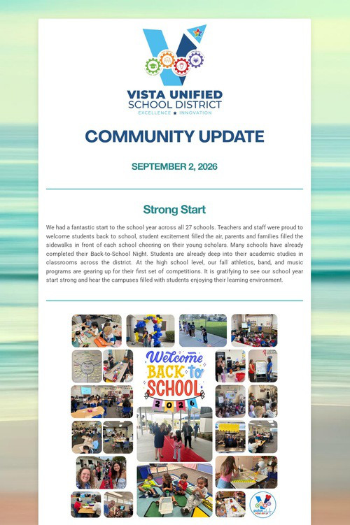 Community Update